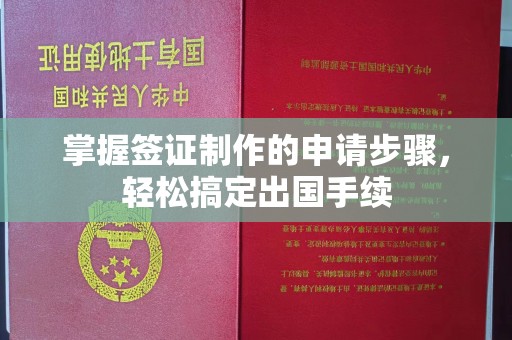 图木舒克掌握签证制作的申请步骤，轻松搞定出国手续